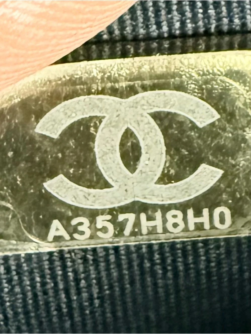 CHANEL Black Quilted Wallet with Gold CC Turn-Lock